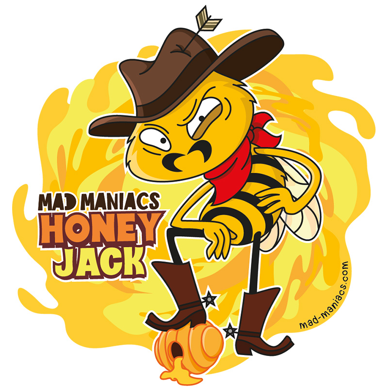 Honey Jack 50ml Mad Maniacs LCA distribution